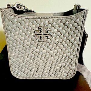 Tory Burch Gray Thea Woven Mini